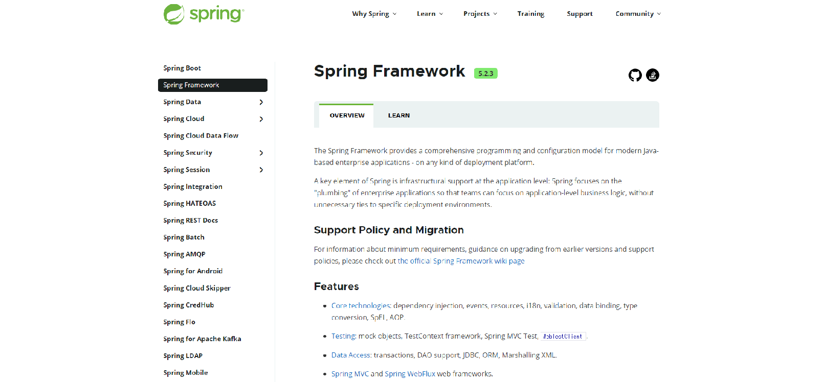 スプリング フレーム ワーク Spring Framework